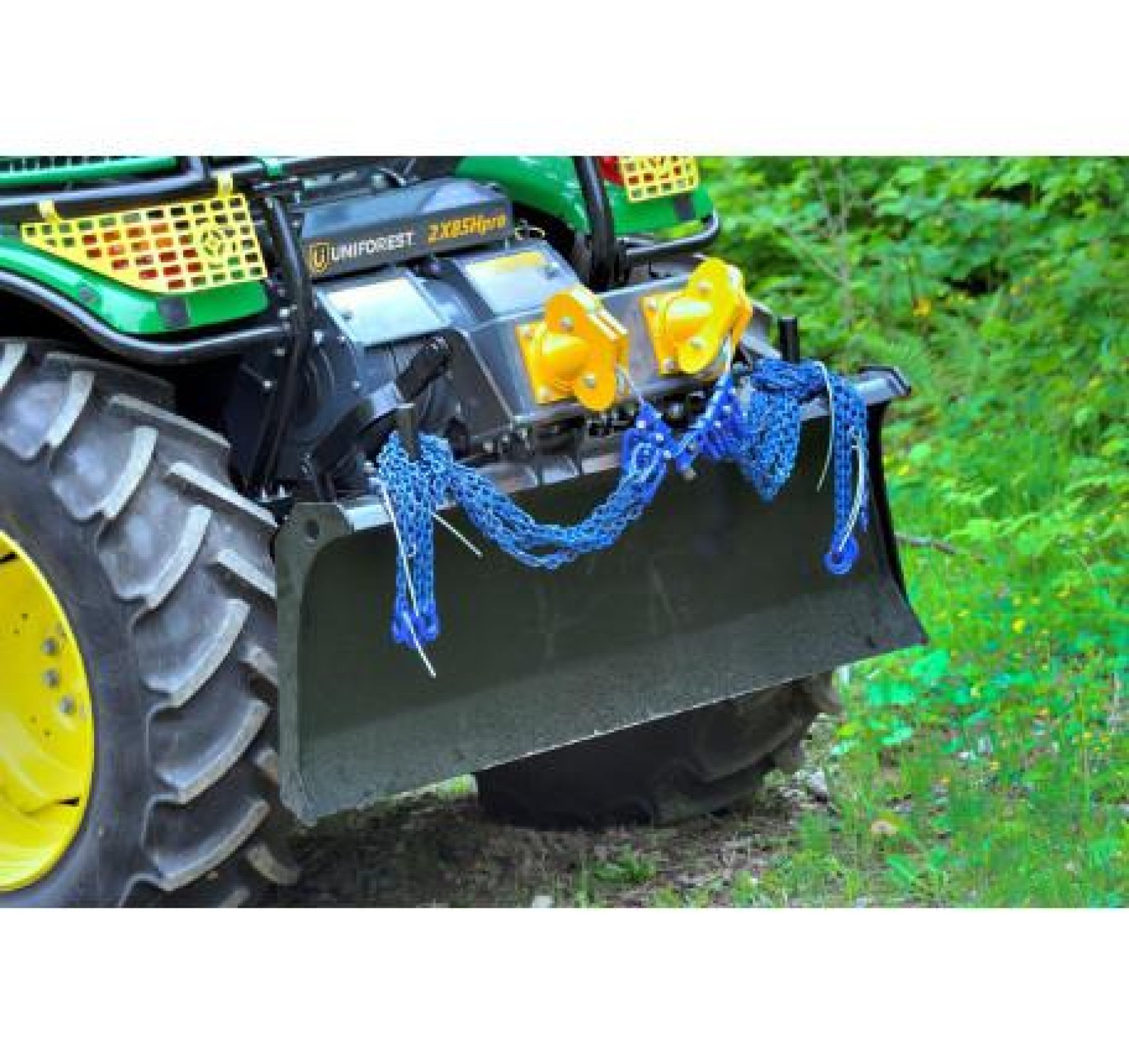 Erdészeti traktor bővítése