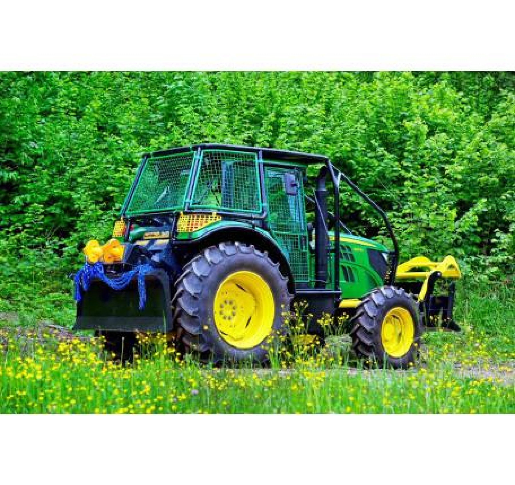 Erdészeti traktor bővítése